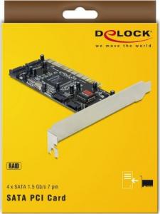 Kontroler Delock PCI - 4x SATA (70154) 4