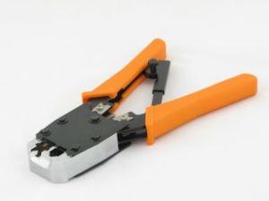 NetRack zaciskarka RJ45 8p+6p, odlewany korpus, kontrola docisku (100-03) 1