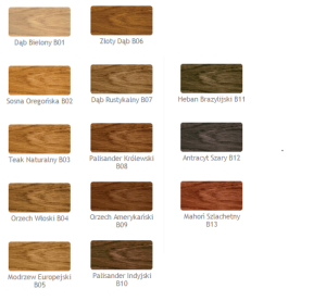 VIDARON Bejca do drewna teak 0,2L 2