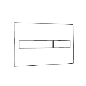 Przycisk spłukujący Roca PL2 do WC chrom połysk (A890096001) 2