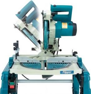 Zestaw elektronarzędzi Makita Pilarka stołowa ukośnica 1650W (LF1000) + Frezarka górnowrzecionowa (MT361) 1