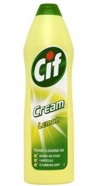 Unilever Mleczko do czyszczenia CIF Lemon żółte 500ml 1