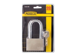 Modeco Kłódka żeliwna z długim pałąkiem 60mm MN-02-362 2