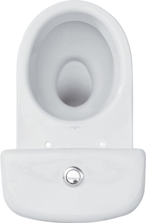 Zestaw kompaktowy WC Cersanit Merida 62.5 cm cm biały (K03-018) 2