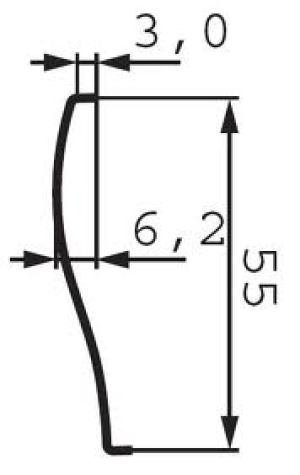 Cersanit Panel czołowy Venus 150cm  (S401-013) 2