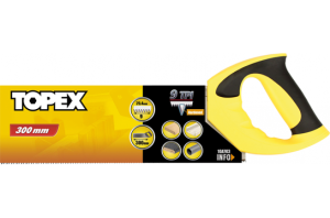 Topex Piła do drewna grzbietnica hartowana 350mm (10A706) 2