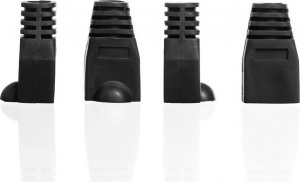 NetRack osłonka na wtyk RJ45 8p czarna (100 szt) (105-84) 2