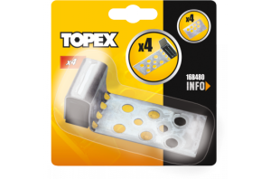 Topex Uchwyt magnetyczny do glazury 4szt. (16B480) 2
