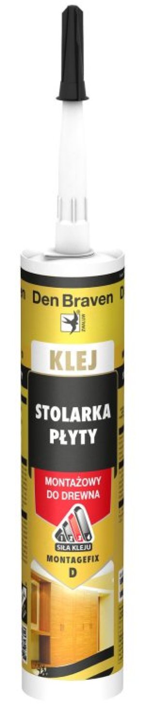 Den Braven MONTAGEFIX-D montażowy klej do drewna 300ml 1