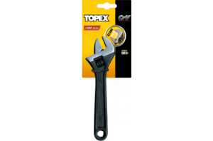 Topex Klucz nastawny typu szwed 250mm stalowa rękojeść (35D557) 2
