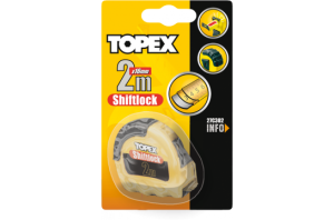 Topex Miara zwijana ShiftLock 10m (27C310) 2