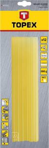 Wkłady klejowe Topex 11 mm x 250 mm żółte 12 szt. 42E171 1
