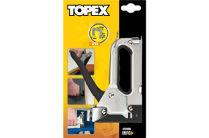 Topex Zszywacz tapicerski 4-14mm metalowy regulowany (41E906) 2