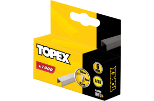 Topex Zszywki typu J 14mm 1000szt. 41E314 2