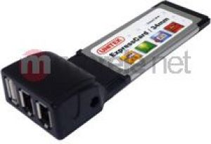 Kontroler Unitek 1x USB, 2x FireWire ( PCMCIA-E-COMBO ) 1