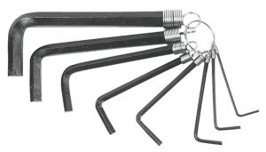 Top Tools Zestaw kluczy imbusowych hex typ L 2-10mm 8szt. (35D055) 1