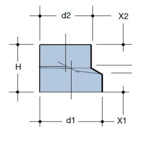 Wavin Redukcja ekscentryczna QUICKSTREAM 75X63mm czarna 3258920633 2