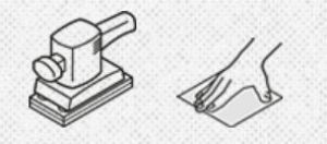 Klingspor Płótno ścierne 200mm gr. 40 CS 310 X (265765) 2