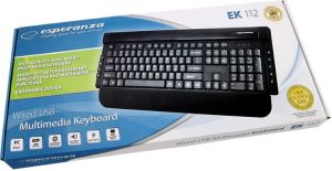 Klawiatura Esperanza EK112 Przewodowa Czarna US (EK112) 6