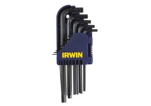 Irwin Zestaw kluczy imbusowych hex typ L 1,5-10mm z kulką 10szt. (T10757) 1