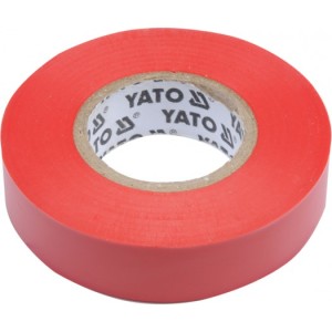 Yato Taśma elektroizolacyjna 15x0,13mm/20m PVC izolacja-max 40kV czerwona - YT-81592 1