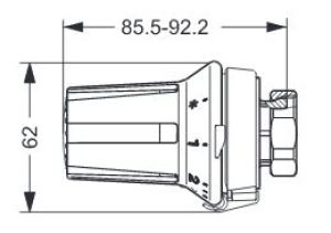Danfoss Głowica termostatyczna z funkcją odcięcia RAW-K (013G5135) 2