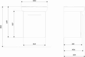Koło Nova Pro 46 cm biały (M39005000) 2