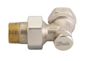 Danfoss Zawór grzejnikowy kątowy 3/4" RLV-S 20 odcinający - 003L0125 3
