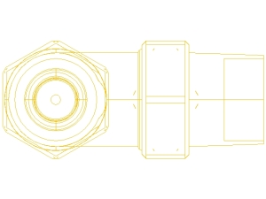 Danfoss Zawór grzejnikowy odcinający termostatyczny RA-N 15 do grzejników z wbudowanym zaworem (013G3903) 3