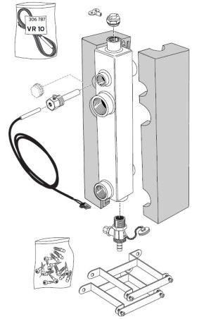 Vaillant Sprzęgło hydrauliczne WH 40 - 306720 2