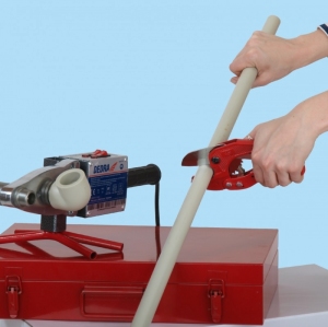 Dedra Zgrzewarka do rur 800/1500W + komplet nasadek 7szt. + walizka metalowa (DED7515) 2