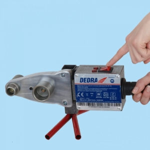 Dedra Zgrzewarka do rur 800/1500W + komplet nasadek 7szt. + walizka metalowa (DED7515) 4