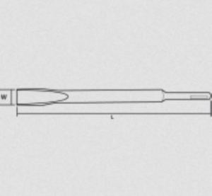 Graphite Dłuto SDS-max 50x18x400mm - 57H563 2
