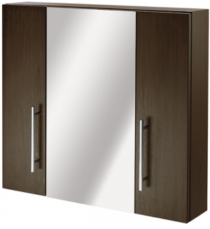 Cersanit Szafka górna z lustrem Tenera 70cm kasztan wenge (S521-003) 1