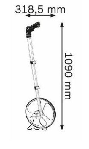 Bosch Koło pomiarowe GWM 32 - 0601074000 2