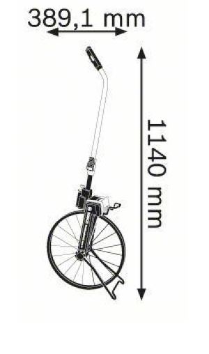 Bosch Koło pomiarowe GWM 40 - 0601074100 2