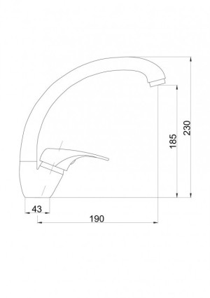 Bateria kuchenna Hydroland Atut stojąca chrom (B395S) 2