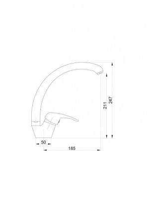 Bateria kuchenna Hydroland Joker stojąca chrom (B295S) 2