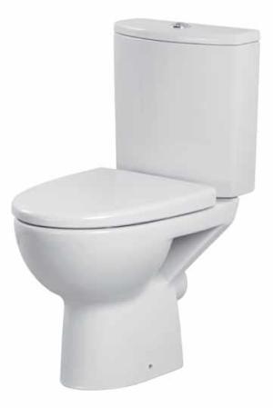 Zestaw kompaktowy WC Cersanit Parva 61.5 cm cm biały (K27-002) 1