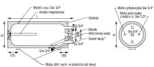 Galmet Wymiennik CWU SG-BW 140L poziomy - 22-144700 2