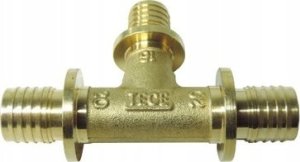 Tece Trójnik redukcyjny 16x20x16mm mosiądz - 710504 5