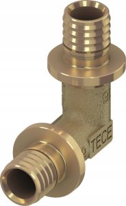 Tece Kolano 90° 20mm mosiądz - 707020 3