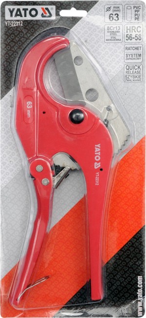 Yato Przecinak do rur PVC do 63mm - YT-22312 2