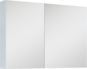 Elita Szafka górna z lustrem 90cm biały połysk (904510) 1
