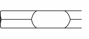 Bosch Dłuto szerokie 80x400mm uchwyt 6-kątny - 1618661000 2