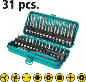 Wolfcraft Zestaw bitów specjalnych  Safety 31 cz. (WF1386000) 2