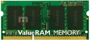 Pamięć do laptopa Kingston 4GB 1066MHz DDR3 Non-ECC CL7 SODIMM KVR1066D3S7/4G 1