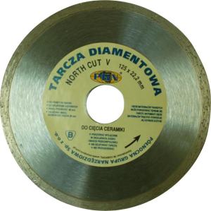 IN CORPORE Tarcza diamentowa 125x22,2mm NORTH CUT V - 05130 1
