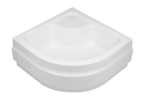 Brodzik Deante Deep półokrągły narożny 90 cm x 90 cm (KTD 041B) 2