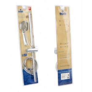 Zestaw prysznicowy Deante Floks przesuwny chrom (NGF 051K) 3